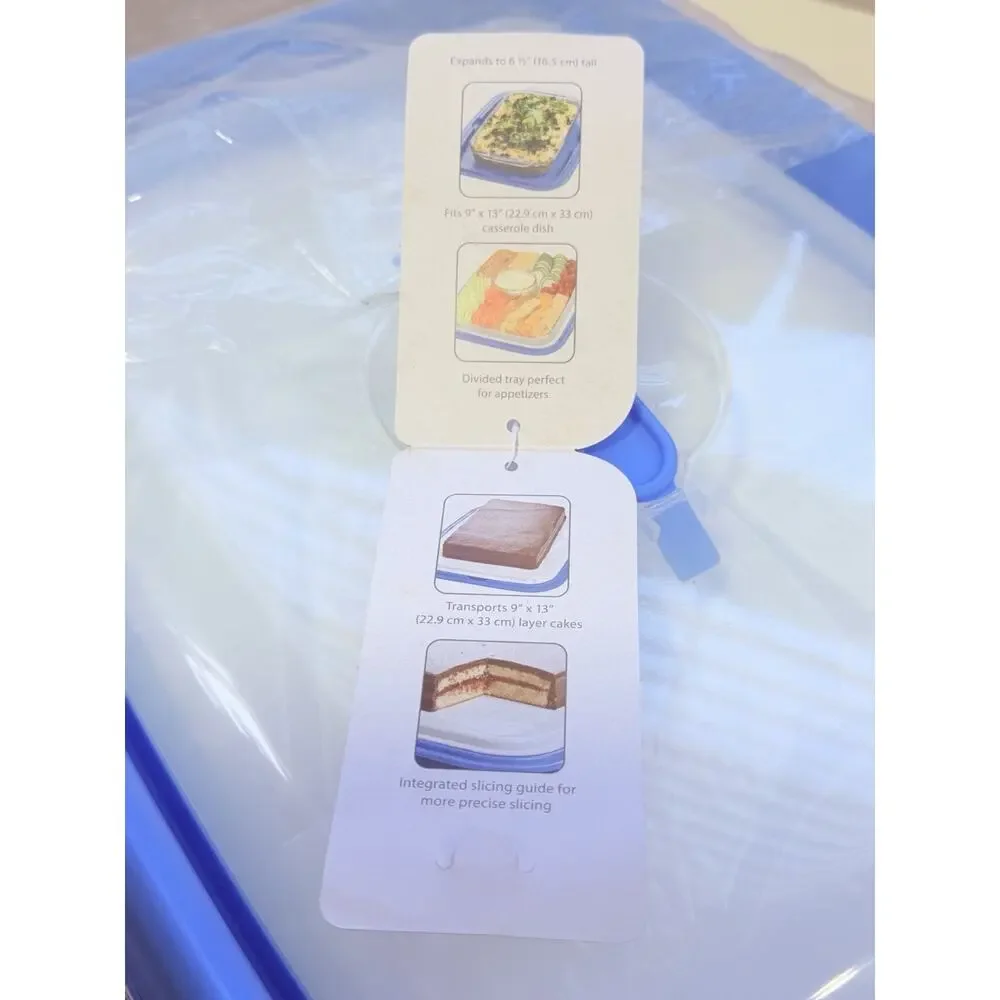 NWT Progressive Prepworks Collapsible Entertaining Carrier Charcuterie LARGE